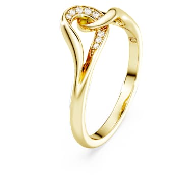 Swarovski Classica リング, ラウンドカット, インターロッキング