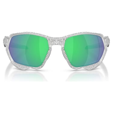 Oakley Plazma サングラス OAKLEY Plazmaサングラス X-シルバートーン, シルバー | Swarovski