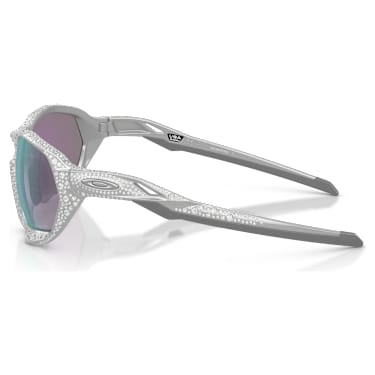 OAKLEY Plazma Sonnenbrille X-Silver, Silber - Swarovski, 5746076
