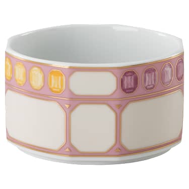 Portaoggetti Idyllia, Porcellana, Rosa - Swarovski, 5746190