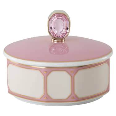 Idyllia box, Porcelain, Pink - Swarovski, 5746190