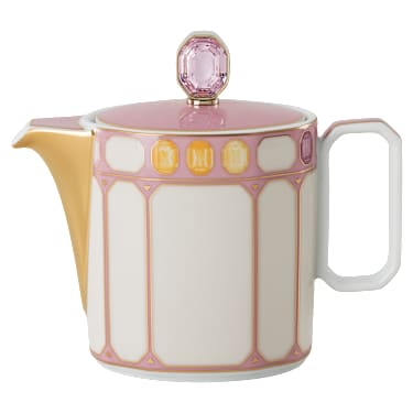 Vrček za mleko Idyllia, Porcelan, Rožnat - Swarovski, 5746204