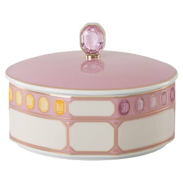 Idyllia 보석함, 포슬린, 핑크 - Swarovski, 5746209