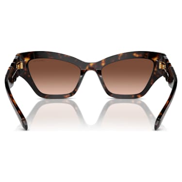 Lunettes de soleil, Forme rectangulaire, SK6021, Marron - Swarovski, 5746288