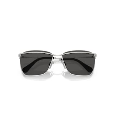Occhiali da sole, Forma quadrata, SK7006, Tono argentato - Swarovski, 5746291