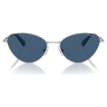 Sonnenbrille, Cat-eye-Form, SK7014, Blau - Swarovski, 5746292