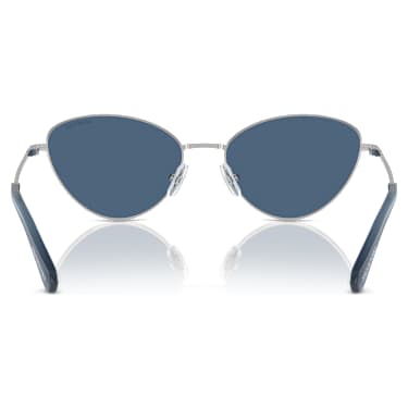 Lunettes de soleil, Style Cat-eye, SK7014, Bleu - Swarovski, 5746292
