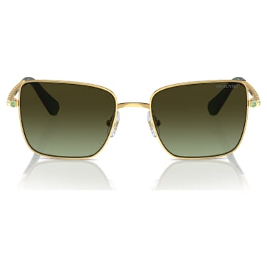 แว่นกันแดด, ทรงเหลี่ยม, SK7015, โทนสีทอง - Swarovski, 5746293