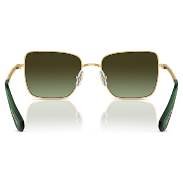 Lunettes de soleil, Forme carrée, SK7015, Ton doré - Swarovski, 5746293