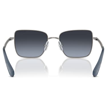 แว่นกันแดด, ทรงเหลี่ยม, SK7015, โทนสีเงิน - Swarovski, 5746447