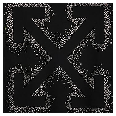 Hoodie com setas OFF-WHITE™, Preto | Swarovski