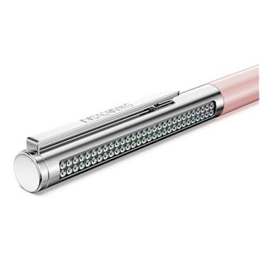 Matrix Tennis Kugelschreiber, Rosa lackiert, Verchromt - Swarovski, 5747956