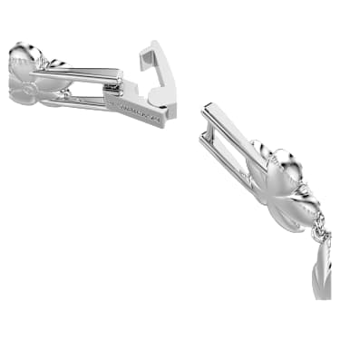 Ariana Grande x Swarovski Bileklik, Yuvarlak kesim, Çiçek, Beyaz, Rodyum kaplama - Swarovski, 5749182