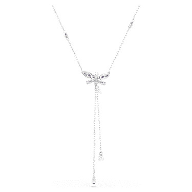 Ariana Grande x Swarovski Y字型ネックレス, ミックスカット, トンボ