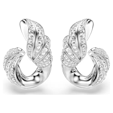 Vienna セット, セット(2)、ミックスカット, ホワイト, ロジウム・プレーティング - Swarovski, 5749219