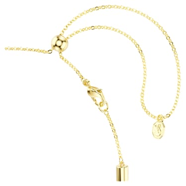 Collier Dextera, Taille ronde, Blanc, Doré à l’or 18 carats (750/1000) - Swarovski, 5750138
