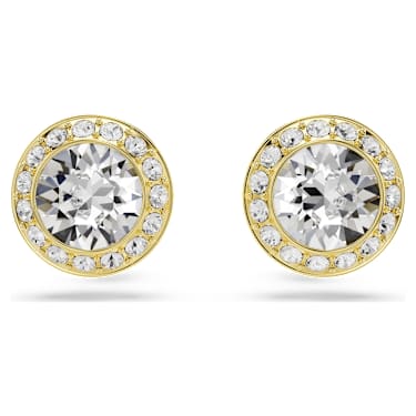 Una Angelic 세트, 3개 세트, 라운드 컷, 화이트, 골드 톤 플래팅 - Swarovski, 5750619