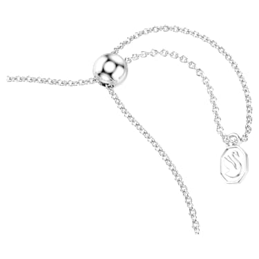 Bracelet Tennis Matrix, Dégradé de tailles rondes, Multicolore, Métal rhodié - Swarovski, 5751197