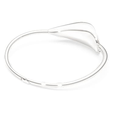 Ras-de-cou Swarovski Classica, Pièce d’exception, Taille ronde, Blanc, Argent 925 - Swarovski, 5751253