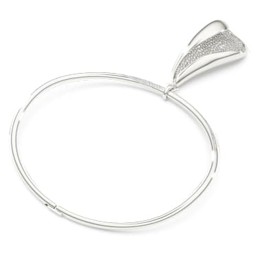 Collier Swarovski Classica, Pièce d’exception, Taille ronde, Blanc, Argent 925 - Swarovski, 5751254