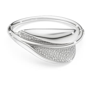 Swarovski Classica 手鐲, 匠心之作、圓形切割, 白色, 925 銀 - Swarovski, 5751264