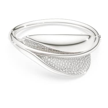 Swarovski Classica 手鐲, 匠心之作、圓形切割, 白色, 925 銀 - Swarovski, 5751264
