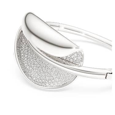 Swarovski Classica 手鐲, 匠心之作、圓形切割, 白色, 925 銀 - Swarovski, 5751264