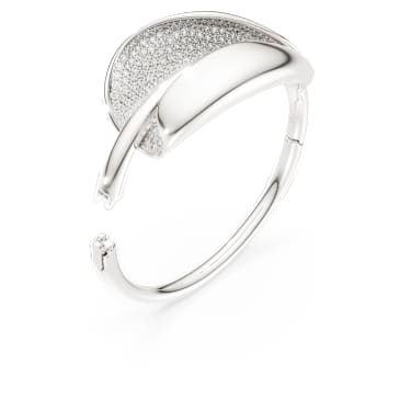 Swarovski Classica 手鐲, 匠心之作、圓形切割, 白色, 925 銀 - Swarovski, 5751264