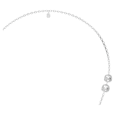 Colgante y broche Una Angelic, Talla cojin, Blancos, Mezcla de baños - Swarovski, 5751324