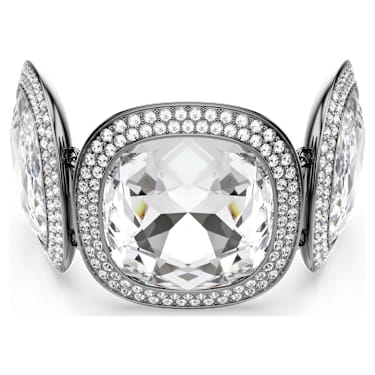 Una Angelic Bileklik, Yastık kesim, Beyaz, Rutenyum kaplama - Swarovski, 5751557