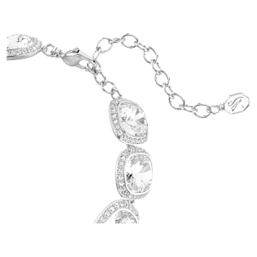 Una Angelic karkötő, Párnametszés, Fehér, Ródium bevonattal - Swarovski, 5751558