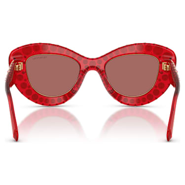 スワロフスキー　サングラス サングラス, キャッツアイシェイプ, SK6060, レッド | Swarovski
