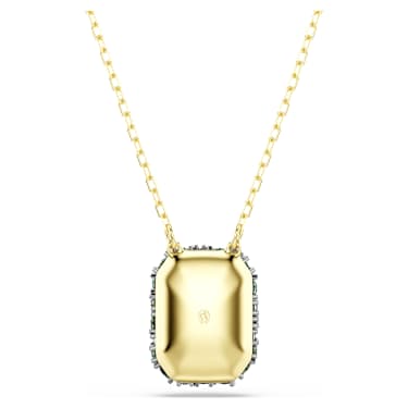 Sublima ペンダント, オクタゴンカット, グリーン, 18Kゴールドコーティング - Swarovski, 5752884