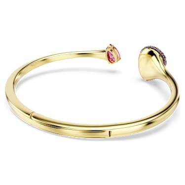 Sublima Armband, Droppformad, Röd, 18K guldfinish - Swarovski, 5752895