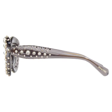 Sončna očala, Oblika mačjih oči, SK6060, Srebrn odtenek - Swarovski, 5752903