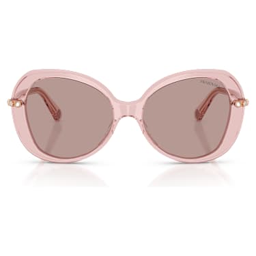 Sonnenbrille, Schmetterlingsform, SK6059, Rosa - Swarovski, 5752904