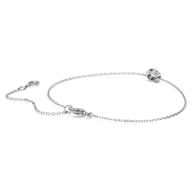 Octagon 手鏈, 總重 0.25 克拉培育鑽石，Octagon 形, 銀 - Swarovski, 5752906