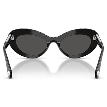 Óculos de sol, Modelo olho de gato, SK6061U, Preto - Swarovski, 5752908