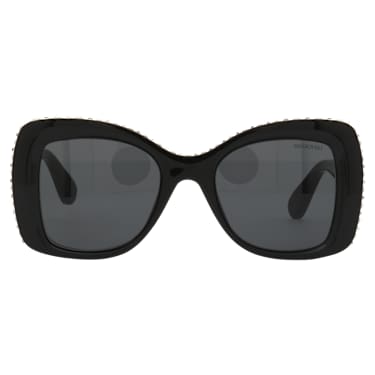 Sunglasses, Butterfly shape, SK6062U, Brown - Swarovski, 5752909