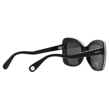 Gafas de sol, Forma de mariposa, SK6062U, Negras - Swarovski, 5752910