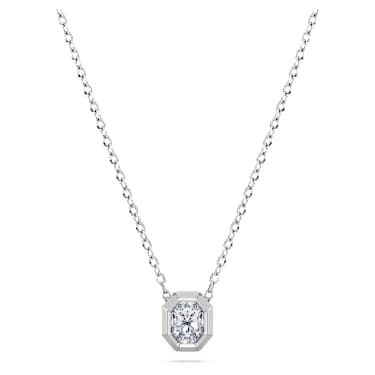 Octagon 鏈墜, 總重 0.25 克拉培育鑽石，Octagon 形, 銀 - Swarovski, 5752911