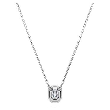 Octagon 鏈墜, 總重 0.25 克拉培育鑽石，Octagon 形, 銀 - Swarovski, 5752911