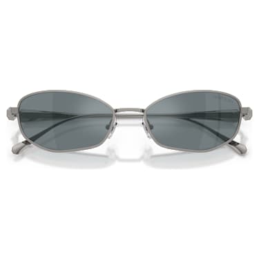 Sonnenbrille, Kissenform, SK7042, Silberfarben - Swarovski, 5752913