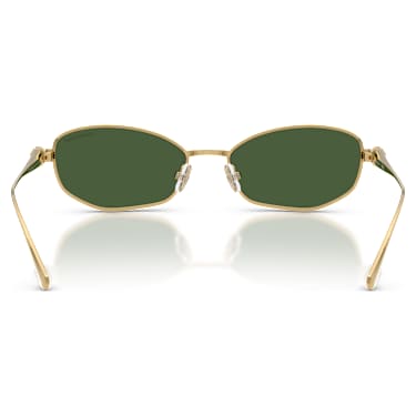 Óculos de sol, Forma de almofada, SK7042, Verde - Swarovski, 5752914