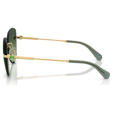 Gafas de sol, Forma cuadrada, SK7043, Verdes - Swarovski, 5752918