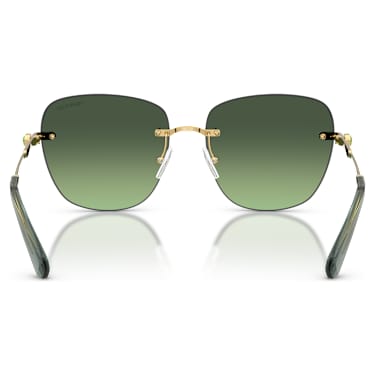 Gafas de sol, Forma cuadrada, SK7043, Verdes - Swarovski, 5752918