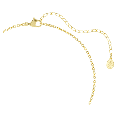 Imber necklace, Mixed cuts, Multicoloured, 18K gold finish - Swarovski, 5753274