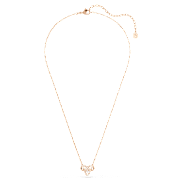 Chinese Zodiac ペンダント, ミックスカット, ホワイト, 18Kローズゴールドコーティング - Swarovski, 5753321