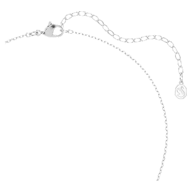 Chinese Zodiac จี้สร้อยคอ, ผสมผสานเหลี่ยมเจียระไนหลายหลายรูปแบบ, ขาว, เคลือบโรเดียม - Swarovski, 5753322