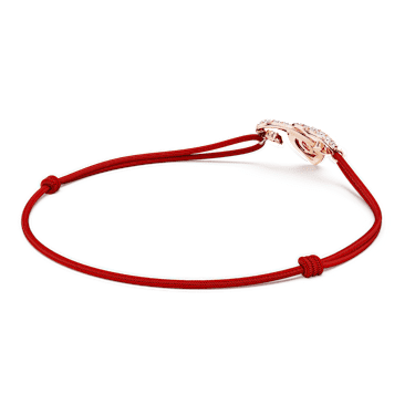 Chinese Zodiac 브레이슬릿, 믹스 컷, 레드, 18K 로즈 골드 피니시 - Swarovski, 5753324